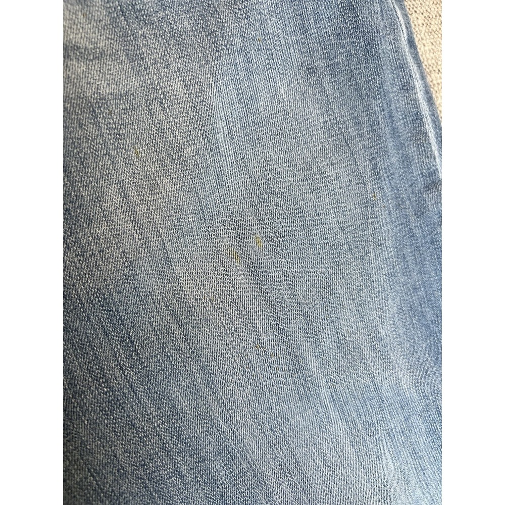 Lucky Brand Stevie High Rise Flare Jeans Women's 10/30 Light Wash Raw Hem - Picture 4 of 15